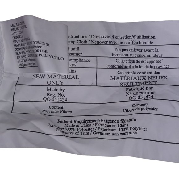 Poochie & Co Lizzie the Beagle CONFETTI Girls Plush Dog Purse Rainbow Strap Bag - Picture 7 of 11